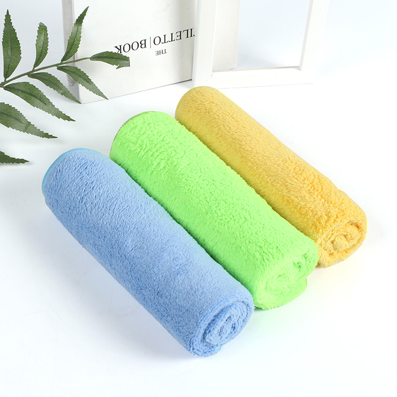 3PK Antibacterial Coral Fleece/Kitchen Cleaning/Pet Towel