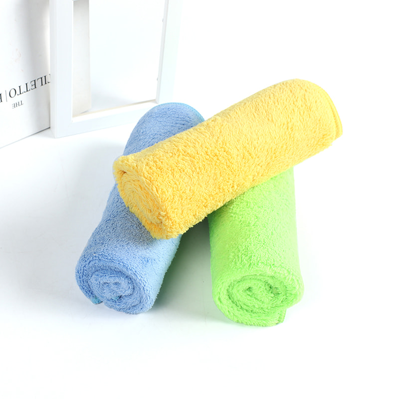 3PK Antibacterial Coral Fleece/Kitchen Cleaning/Pet Towel